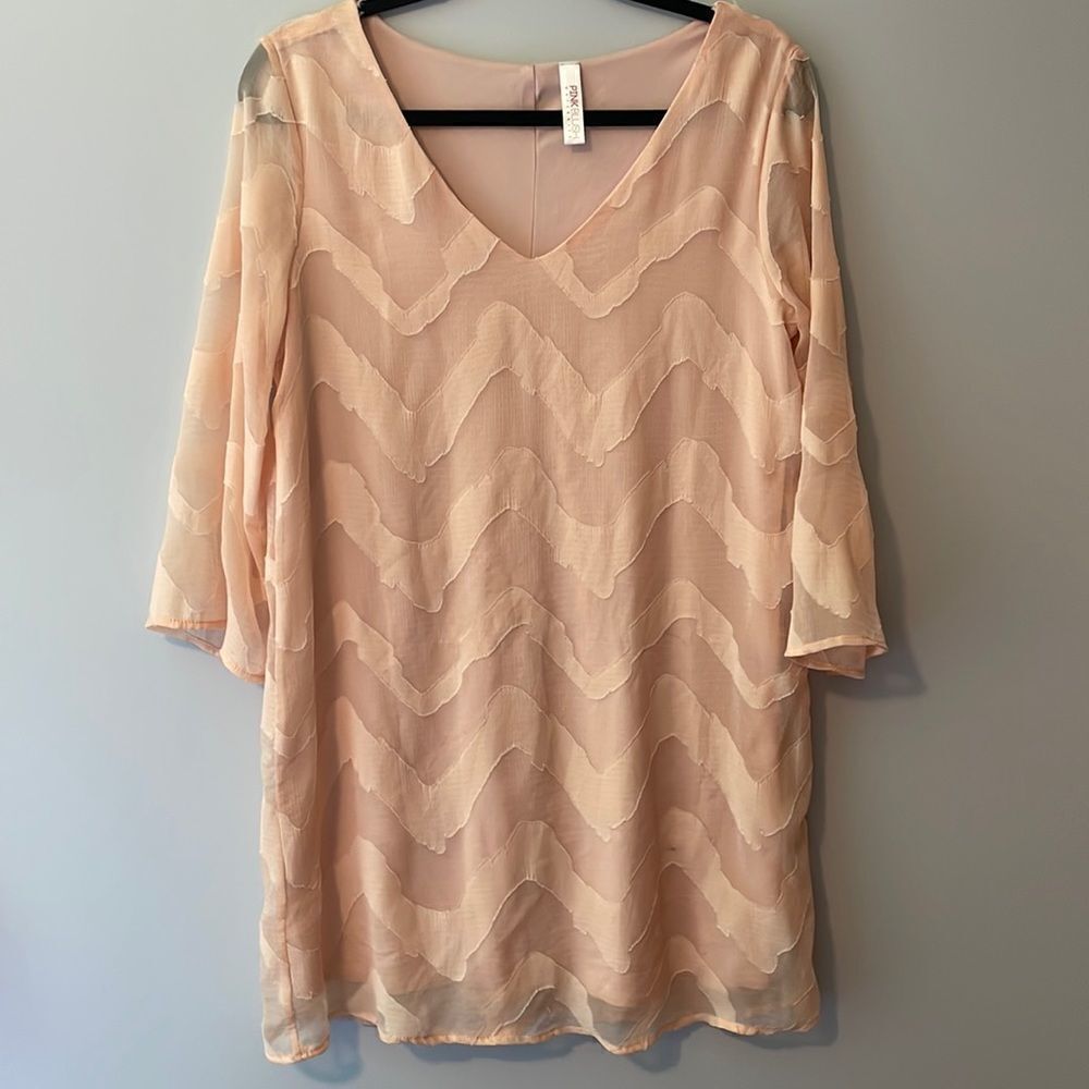 Pink Blush Maternity Blouse
